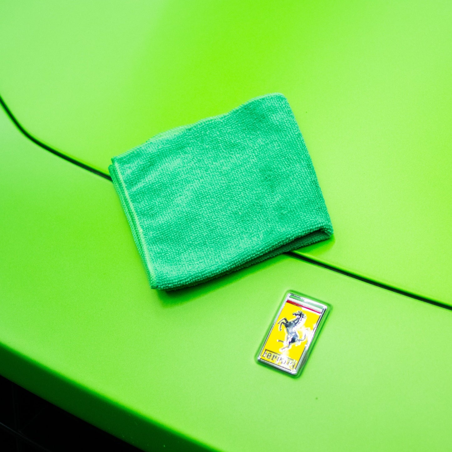 MICROFIBRE VERTE 30x30cm